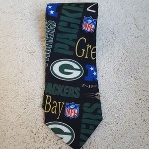 Ralph Marlin Green Bay Packers Silk Tie
